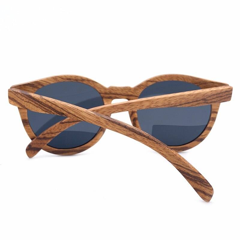 BOBO BIRD femmes hommes lunettes de soleil Vintage zèbre bois bambou lunettes de soleil polarisées revêtement miroir pour hommes dans la boîte-cadeau