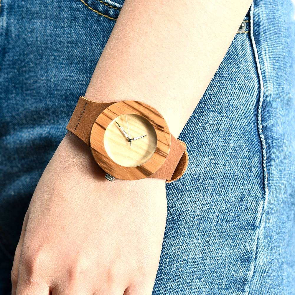 BOBO oiseau bois femmes montres Quartz montre-bracelet dames montres relogio feminino dans boîte-cadeau livraison directe